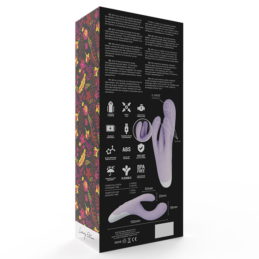 MIA - VIBRATORE ORGASMICO GUELL 3 MOTORI