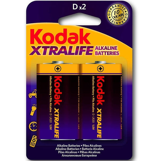 KODAK - XTRALIFE D LR20 BATTERIE ALCALINE 1,5 V