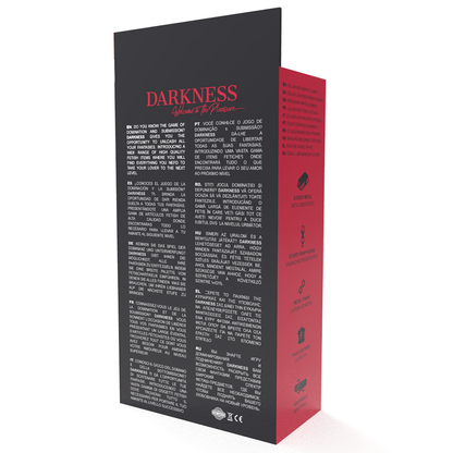 DARKNESS - COLLARE CON MORSETTO PER CAPEZZOLI NERO