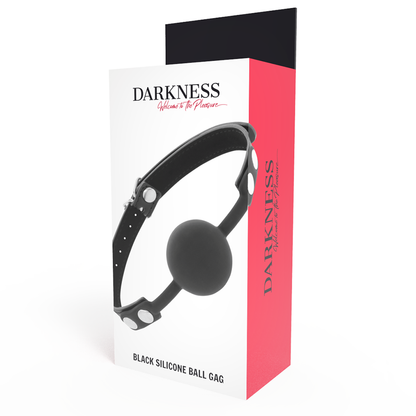 DARKNESS - BAFFO IN SILICONE NERO