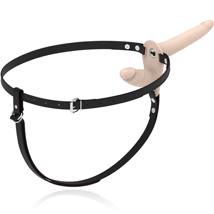 IMBRACATURA SOTTOMESSA FETISH - VIBRATORE A DOPPIA PENETRAZIONE FLESH UP