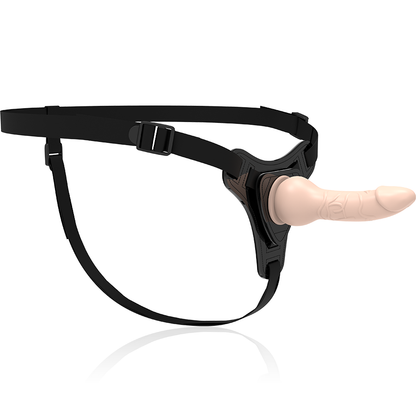 IMBRACATURA SOTTOMESSA FETISH - SILICONE REALISTICO CARNE 16CM