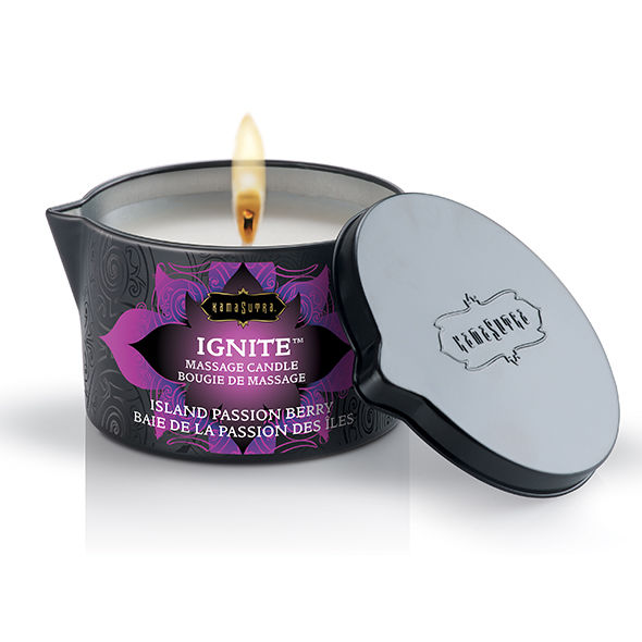 KAMASUTRA - CANDELA DA MASSAGGIO ISOLA DELLA PASSIONE 170G