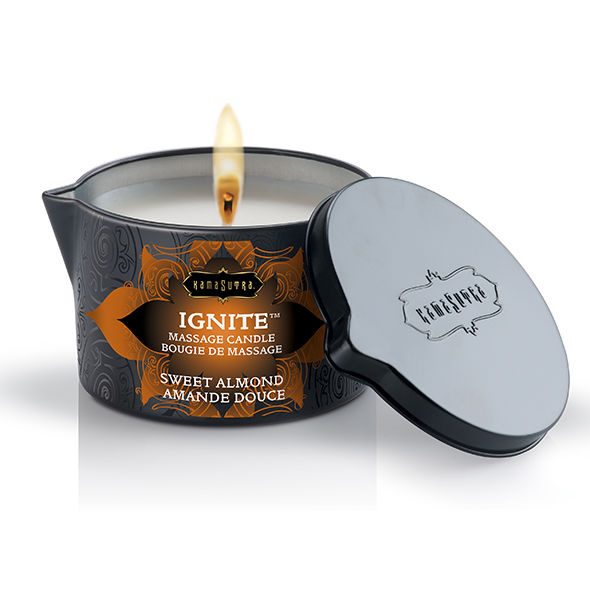 KAMASUTRA - CANDELA DA MASSAGGIO MEDITERRANEA ALLA MANDORLA 170G
