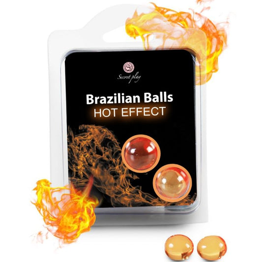 SECRETPLAY - PALLINE BRASILIANE EFFETTO CALORE 2 UNITÀ