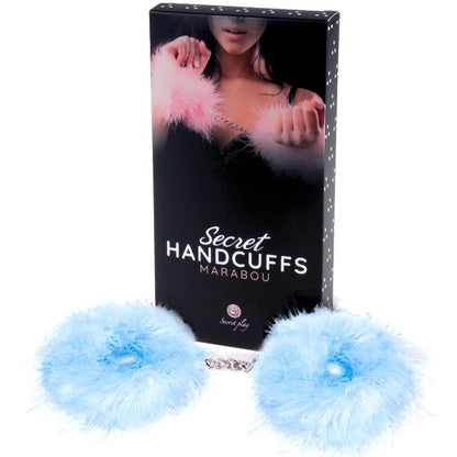 SECRETPLAY - MANETTE BLU MARABOU