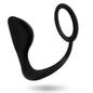 ADDICTED TOYS - PLUG ANALE CON ANELLO PER PENE NERO
