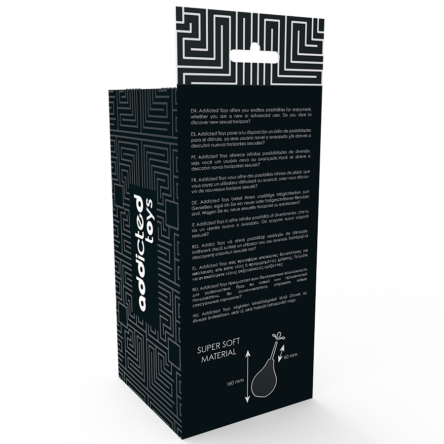 ADDICTED TOYS - PULITORE ANALE NERO