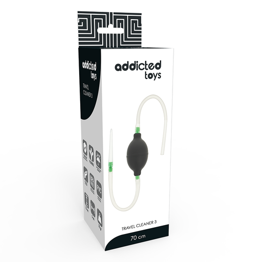 ADDICTED TOYS - KIT PER CLISTERE NERO