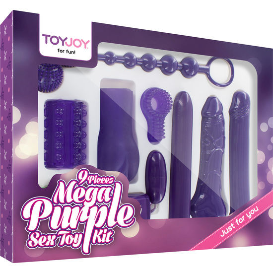 TOYJOY - KIT DI GIOCATTOLI SESSUALI MEGA VIOLA SOLO PER TE
