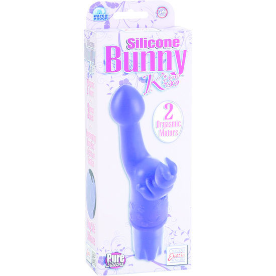 CALEXOTICS - CONIGLIETTO VIBRANTE IN SILICONE LILLA KISS
