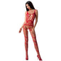 PASSION - WOMAN BS058 BODYSTOCKING BLANCO TALLA ÚNICA