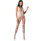 PASSION - WOMAN BS058 BODYSTOCKING BLANCO TALLA ÚNICA
