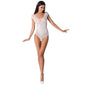 PASSION - WOMAN BS064 BODYSTOCKING BLANCO TALLA ÚNICA