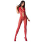 PASSION - WOMAN BS065 BODYSTOCKING BLANCO TALLA ÚNICA