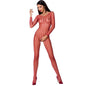 PASSION - WOMAN BS068 BODYSTOCKING ROJO TALLA ÚNICA