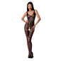 PASSION - WOMAN BS069 BODYSTOCKING BLANCO TALLA ÚNICA