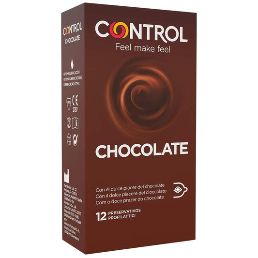 CONTROL - PRESERVATIVI AL CIOCCOLATO 12 UNITÀ