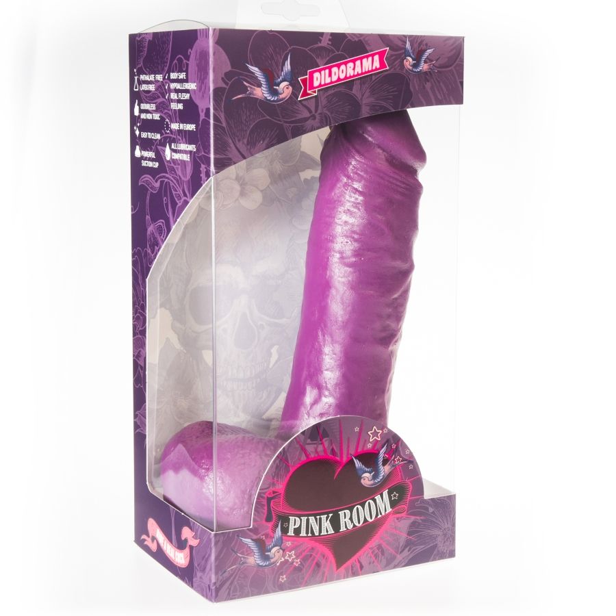 PINK ROOM - ANTON DILDO LILLA REALISTICO 21,5 CM