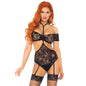 LEG AVENUE - SET DOS PIEZAS TOP & TEDDY M/L
