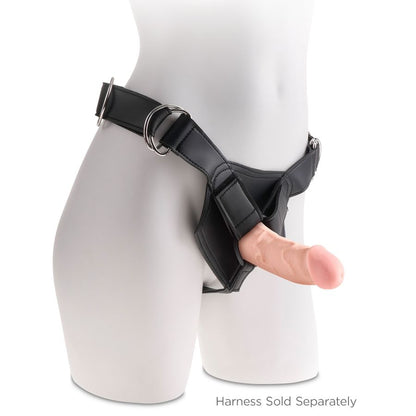 KING COCK - DILDO A TRIPLA DENSITÀ 18 CM