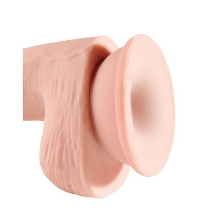 KING COCK - DILDO A TRIPLA DENSITÀ 14 CM