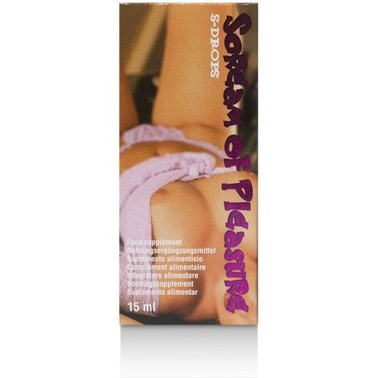 COBECO - GOCCE EROTICHE STIMOLANTI SCREAM OF PLEASURE 15ML