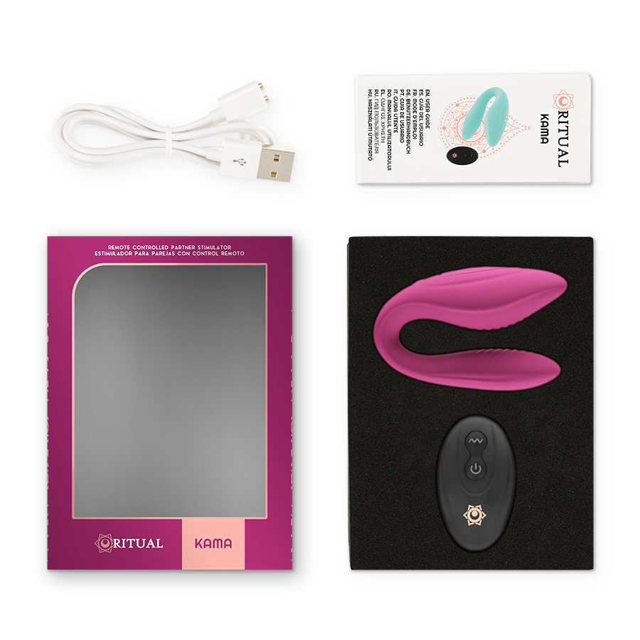 RITHUAL - KAMA CONTROL REMOTO PARA PAREJAS AQUA