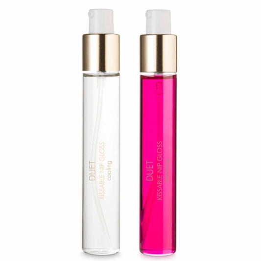 BIJOUX - COLD &amp; HOT NIPPLES GLOSS DUO PACK
