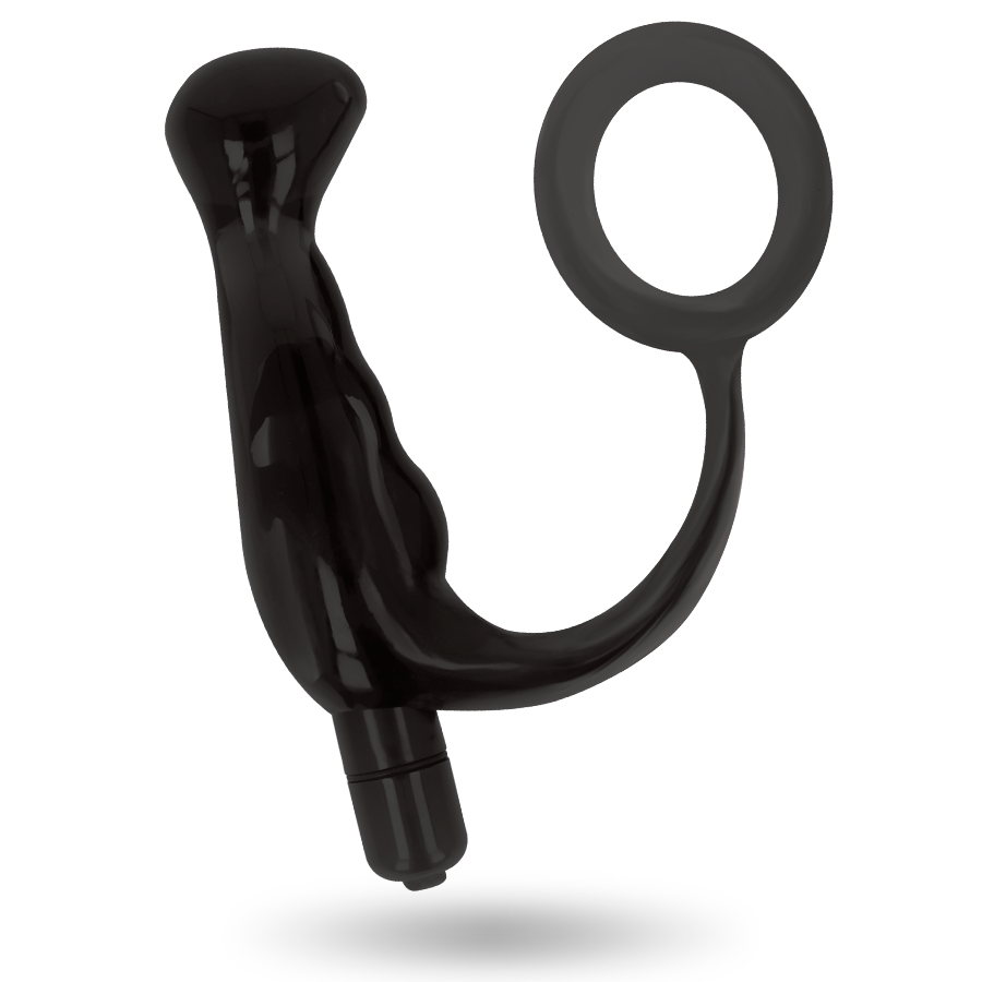 ADDICTED TOYS - VIBRATORE PROSTATICO NERO 10 CM