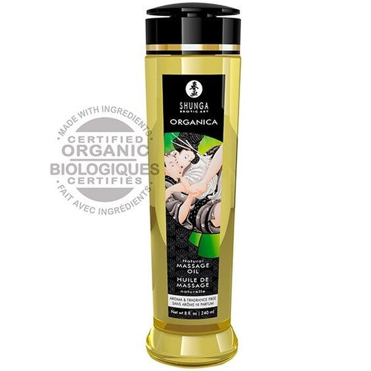 SHUNGA - OLIO DA MASSAGGIO NATURALE BIOLOGICO 240 ML