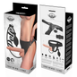 IMBRACATURA DI ATTRAZIONE - IMBRACATURA PETER CON PENE GONFIABILE 18 CM -O- 3,5 CM