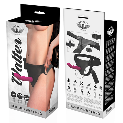 IMBRACATURA DI ATTRAZIONE - IMBRACATURA WALTER CON VIBRAZIONE 15,5 CM -O- 3,7 CM