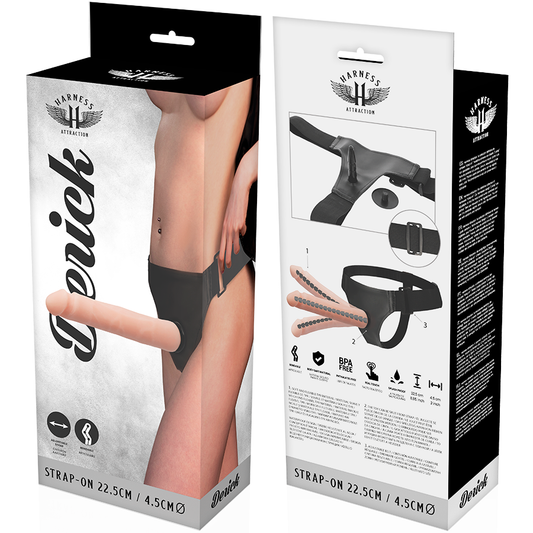 ATTRAZIONE IMBRACATURA - IMBRACATURA ARTICOLABILE DERICK 22,5 CM -O- 4,5 CM