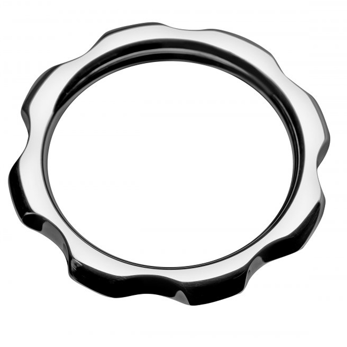 METALLO DURO - ANELLO DI COPPIA IN METALLO DA 45 MM PER PENE E TESTICOLI