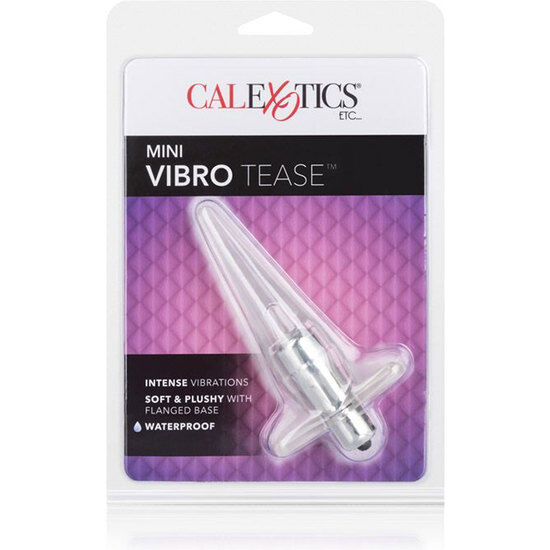 CALEXOTICS - MINI VIBRO TEASE VIBRATORE TRASPARENTE