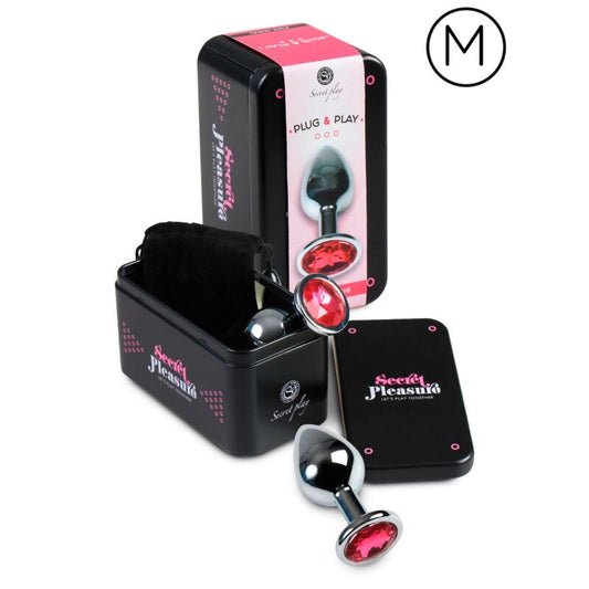 SECRETPLAY - PLUG ANALE FUCSIA 8CM 