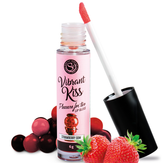 SECRETPLAY - LUCIDALABBRA VIBRANT KISS STRAWBERRY GUM