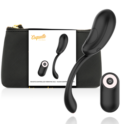 COQUETTE CHIC DESIRE - UOVO TELECOMANDATO RICARICABILE NERO / ORO