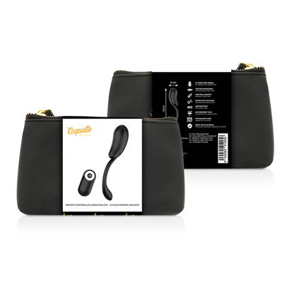 COQUETTE CHIC DESIRE - UOVO TELECOMANDATO RICARICABILE NERO / ORO