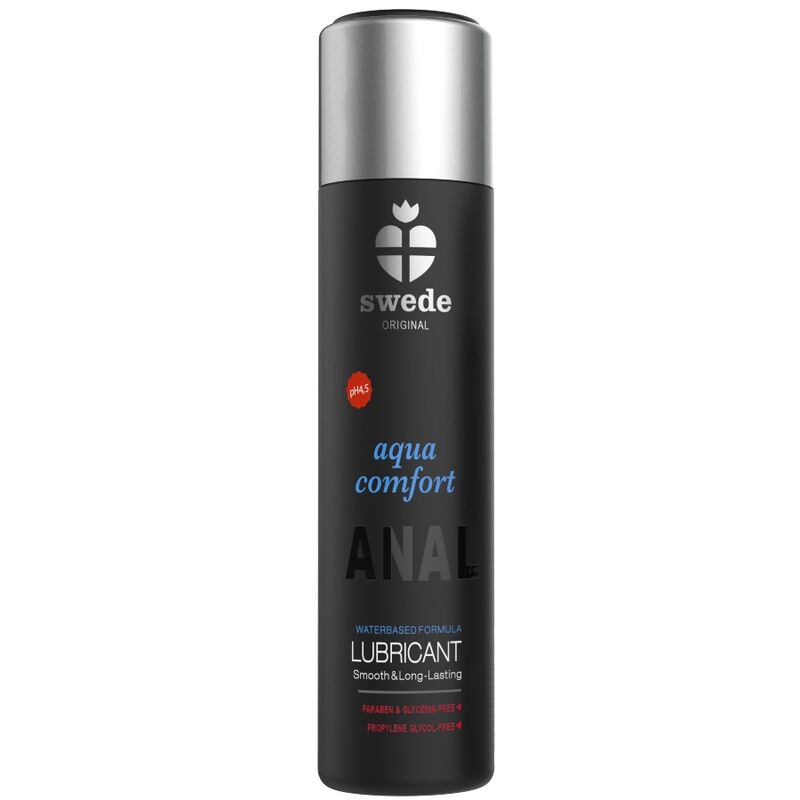 SWEDE - AQUA COMFORT LUBRIFICANTE ANALE A BASE D'ACQUA 120 ML