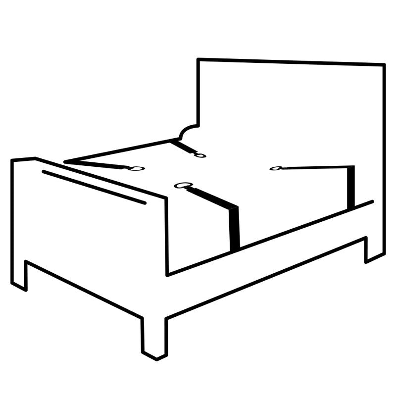 DARKNESS - SET DI RESISTENZA PER LETTO