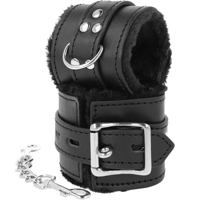 OSCURITÀ - MANETTE BDSM CON FODERAMENTO NERO