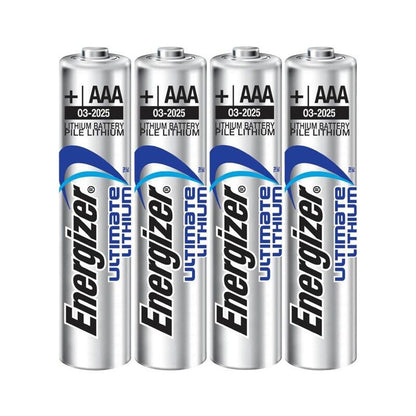 ENERGIZER - BATTERIA AL LITIO AAA ULTIMATE LITHIUM L92 LR03 1,5 V BLISTER*4