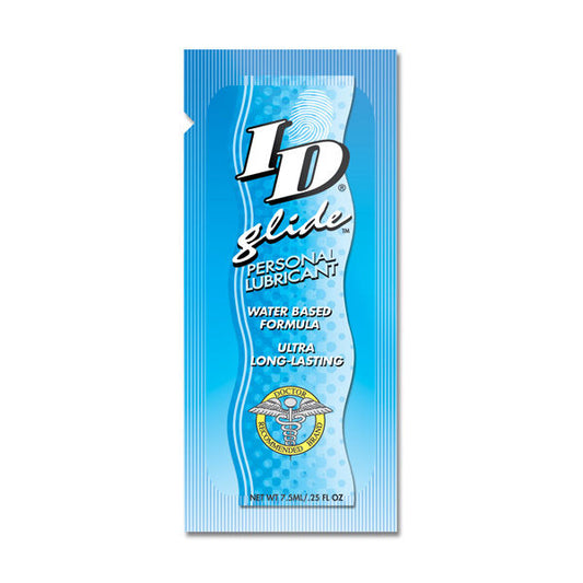 ID GLIDE - LUBRIFICANTE A BASE D'ACQUA MONODOSE 7,5ML