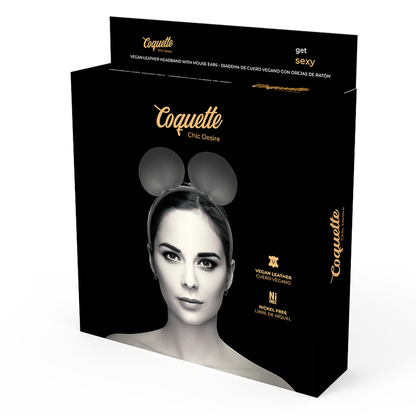 COQUETTE CHIC DESIRE - FASCIA PER ORECCHIE A FORMA DI TOPO