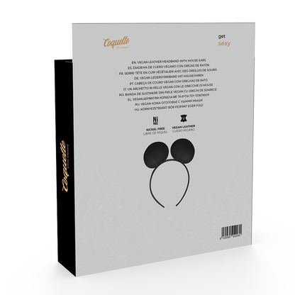 COQUETTE CHIC DESIRE - FASCIA PER ORECCHIE A FORMA DI TOPO