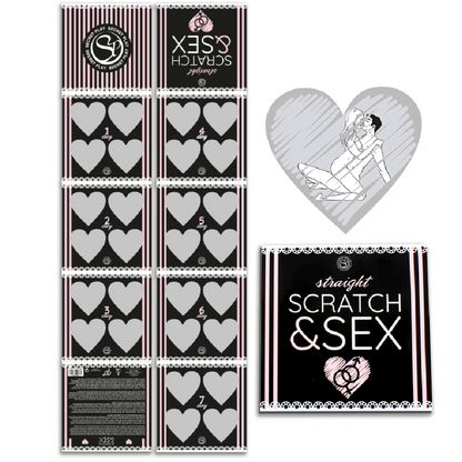 SECRETPLAY - GIOCO GRATTA E SESSO PER COPPIE ETEROIDE (ES/EN/FR/PT/DE)