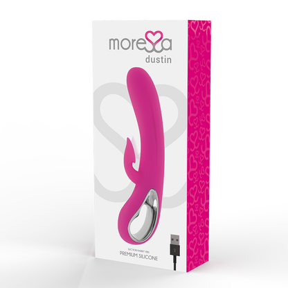 MORESSA - DUSTIN ASPIRAZIONE CLITORIDEA E VIBRAZIONE POTENTE SILICONE PREMIUM RICARICABILE