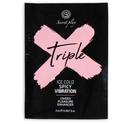 SECRETPLAY - TRIPLE X ENHANCER DEL PIACERE MONODOSAGGIO